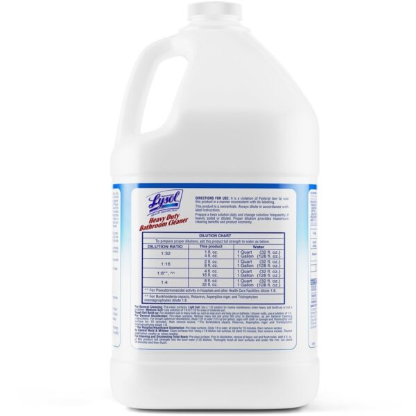 Professional Lysol Heavy-Duty Disinfectant Bathroom Cleaner - Image 4