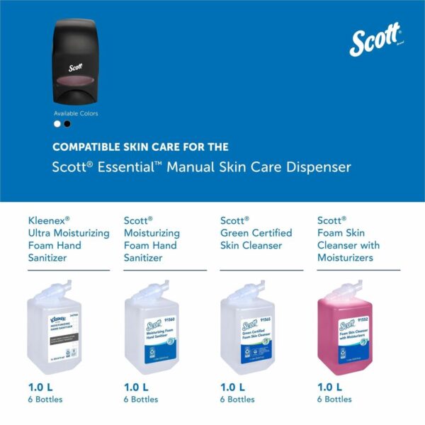 Scott Essential High Capacity Manual Skin Care Dispenser - Image 2