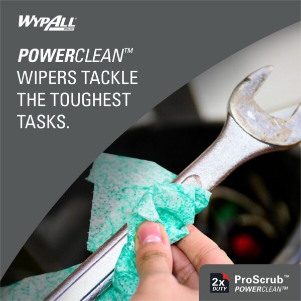 Wypall PowerClean ProScrub Heavy Duty Wet Towels - Image 5