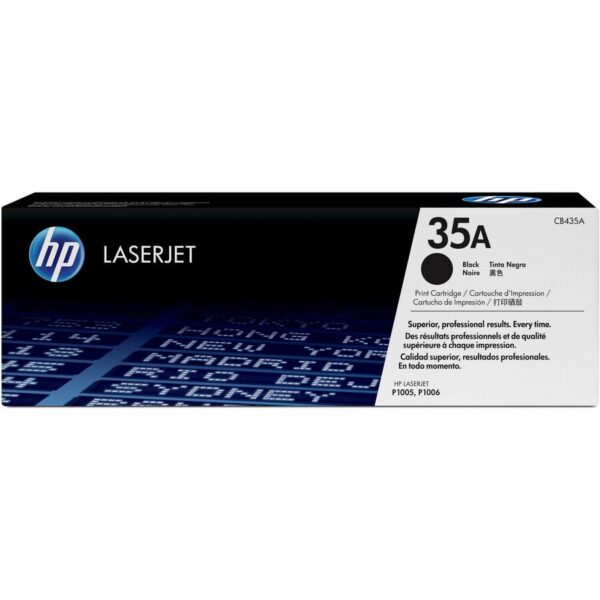 HP 35A Original Laser Toner Cartridge - Single Pack - Black - 1 Each