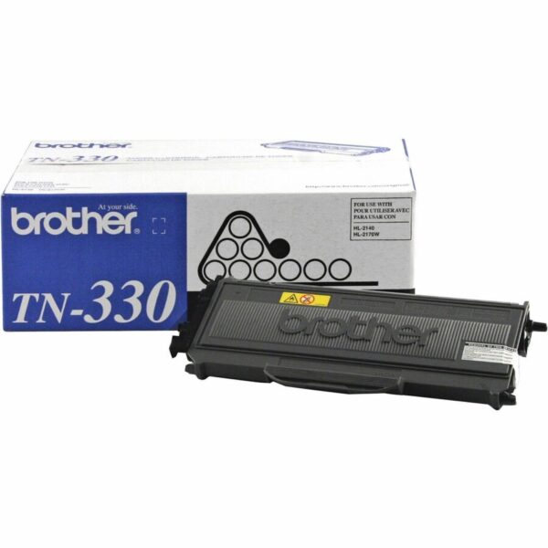 Brother TN330 Original Laser Toner Cartridge - Black - 1 Each