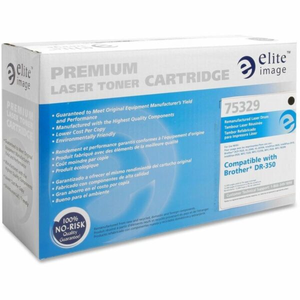 Elite Image 75329 Remanufactured Brthr DR350 Drum Cartridge