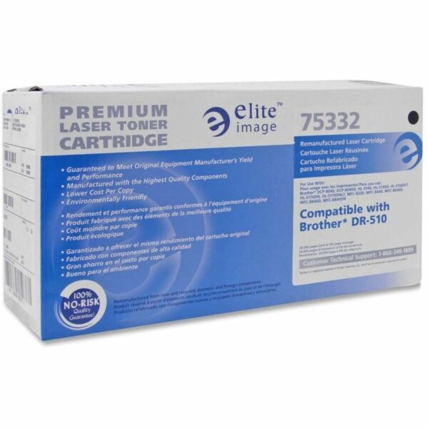 Elite Image 75332 Remanufactured Brother DR510 Drum Unit