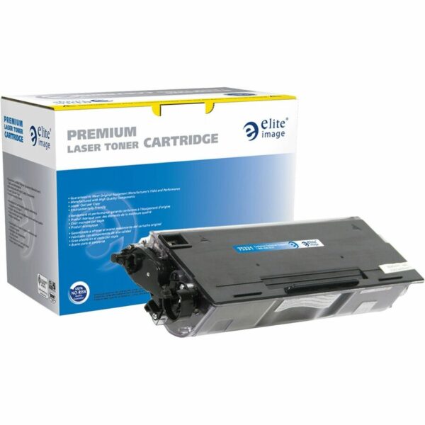 Elite Image Remanufactured High Yield Laser Toner Cartridge - Alternative for Brother TN580 - Black - 1 Each