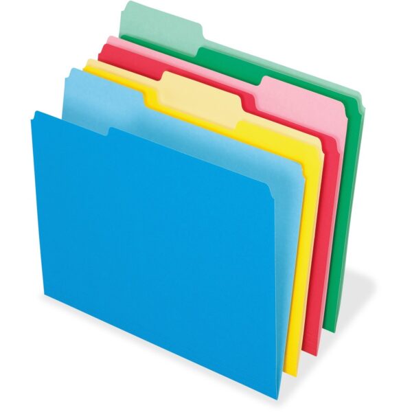 Pendaflex 1/3 Tab Cut Letter Recycled Top Tab File Folder