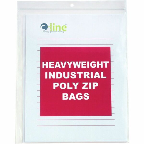 C-Line Letter-size Heavyweight Poly Zip Bags