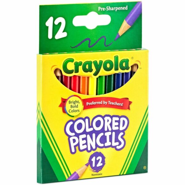 Crayola 12 Color Colored Pencils - Image 4