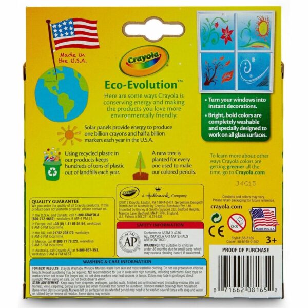 Crayola Washable Window Markers - Image 3