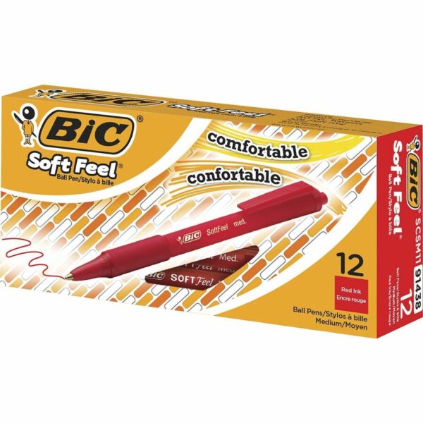 BIC SoftFeel Retractable Ball Pens - Image 2