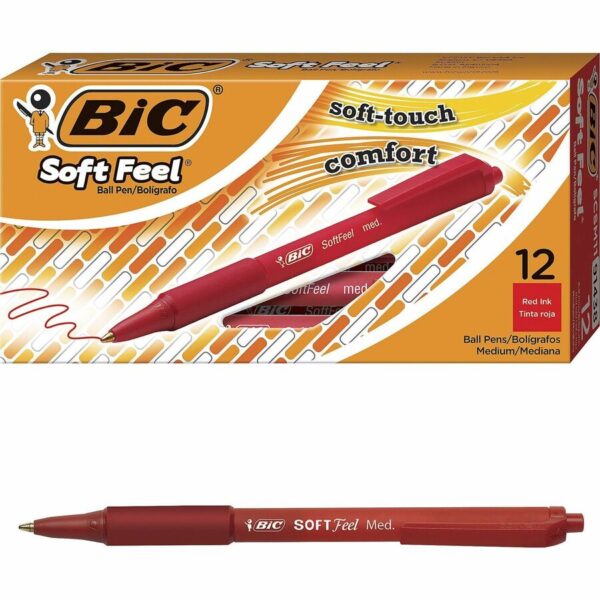 BIC SoftFeel Retractable Ball Pens