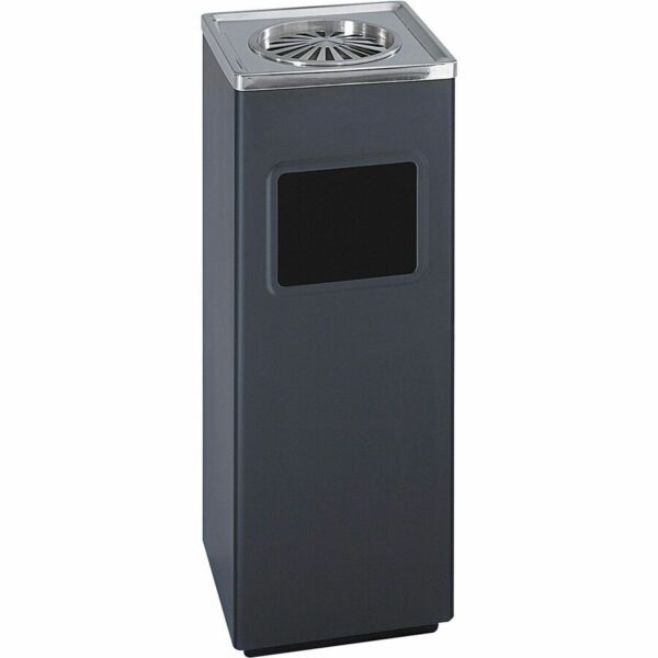 Safco Sandless Square Ash Urn/Trash Receptacle