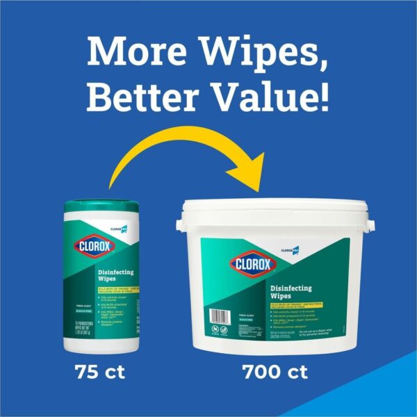 CloroxPro™ Disinfecting Wipes - Image 6