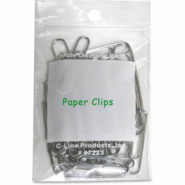 C-Line Write-On Reclosable Small Parts Bags