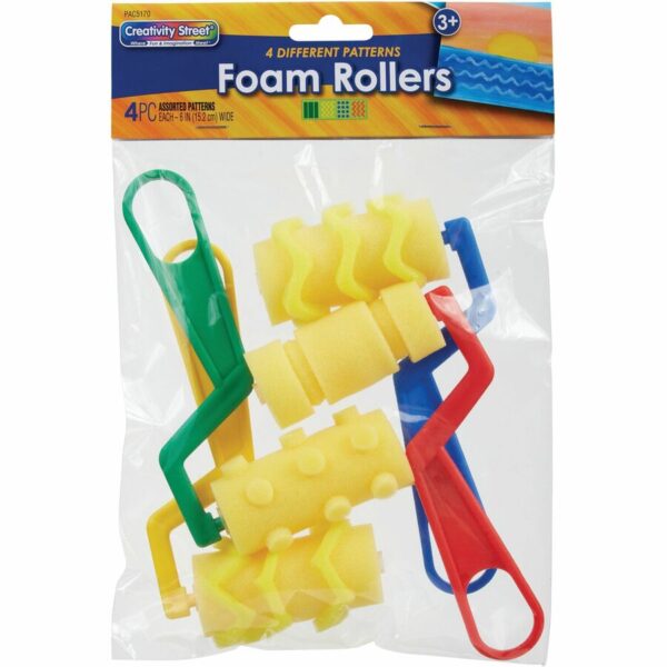 Creativity Street Foam Pattern Paint Rollers