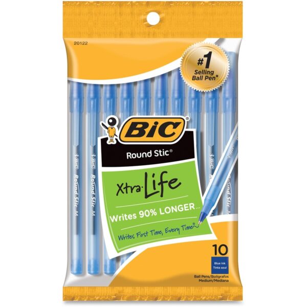 BIC Round Stic Ballpoint Pens