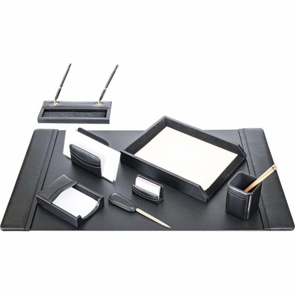 Dacasso Leather 8-Piece Desk Set