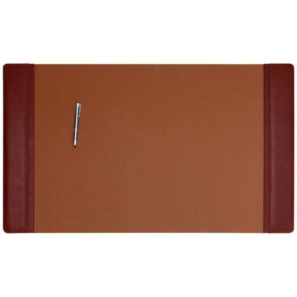 Dacasso Mocha Leather 8-Piece Desk Pad Kit - Image 2