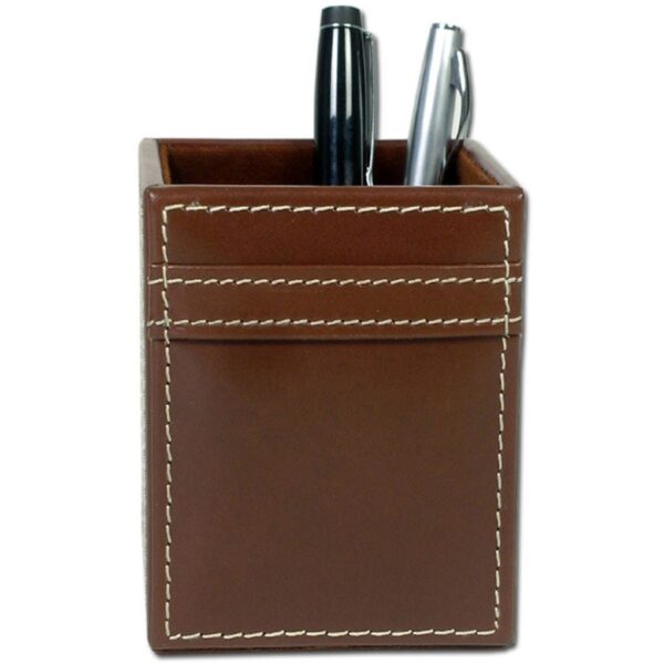 Dacasso Rustic Leather Desk Set - Image 5