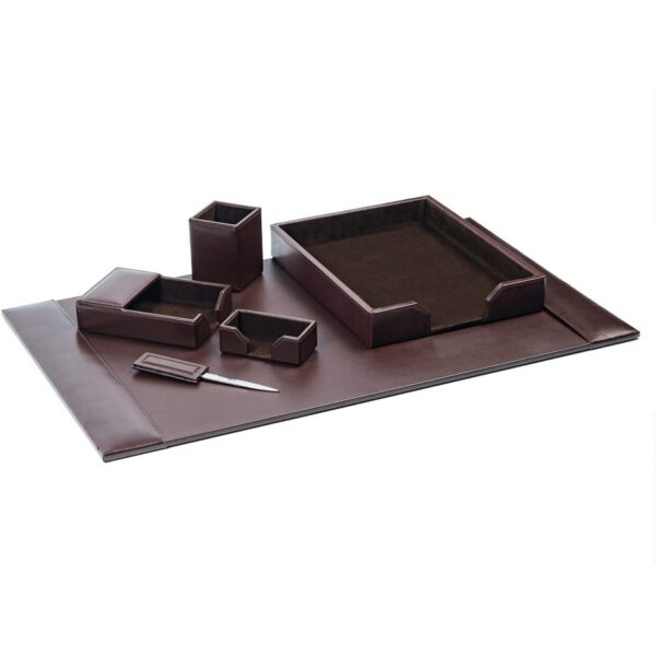 Dacasso Bonded Leather Desk Set