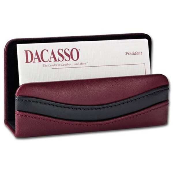 Dacasso Two-Toned Leather 8-Piece Desk Pad Kit - Image 2