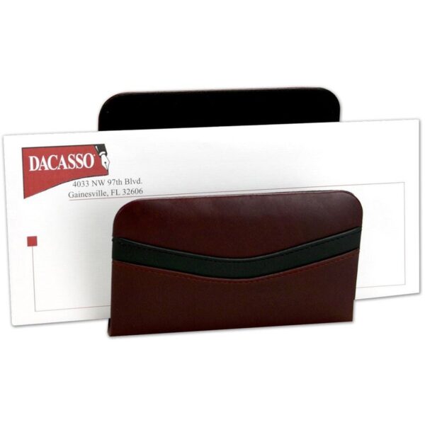 Dacasso Two-Toned Leather 10-Piece Desk Pad Kit - Image 2