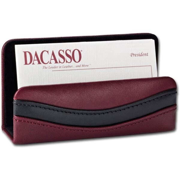 Dacasso Two-Toned Leather 10-Piece Desk Pad Kit - Image 5