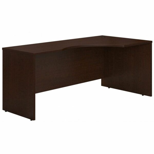 Bush Business Furniture Series C 72W Right Hand Corner Module in Mocha Cherry