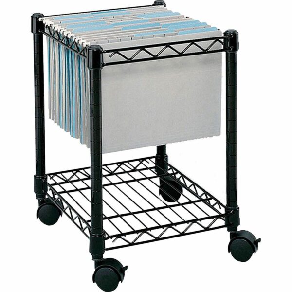 Safco Compact Mobile File Cart