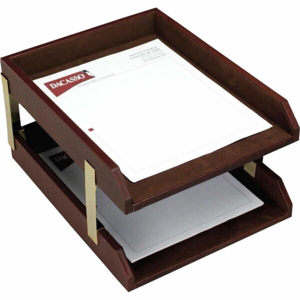 Dacasso Double Front Load Letter / Legal Trays