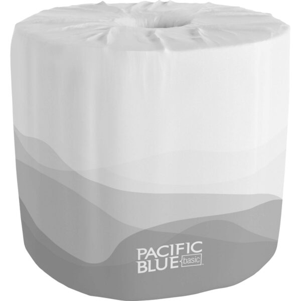 Pacific Blue Basic Standard Roll Embossed Toilet Paper