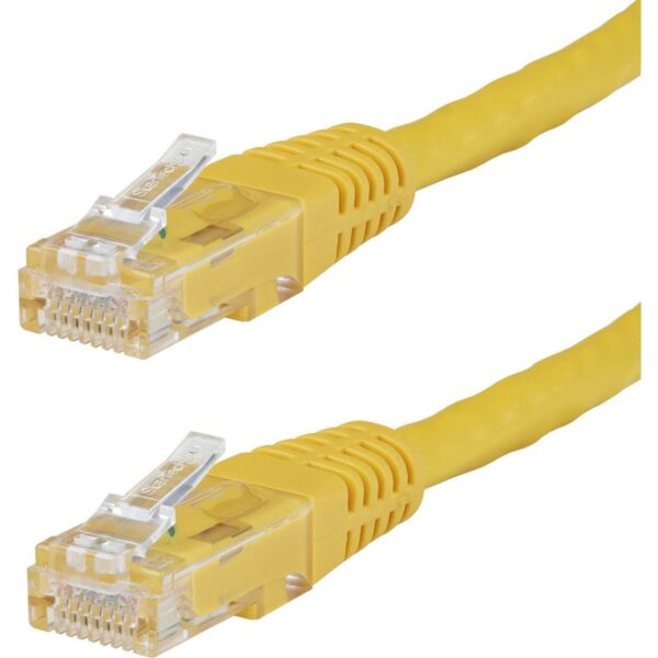 StarTech.com 50ft Yellow Cat6 UTP Patch Cable ETL Verified