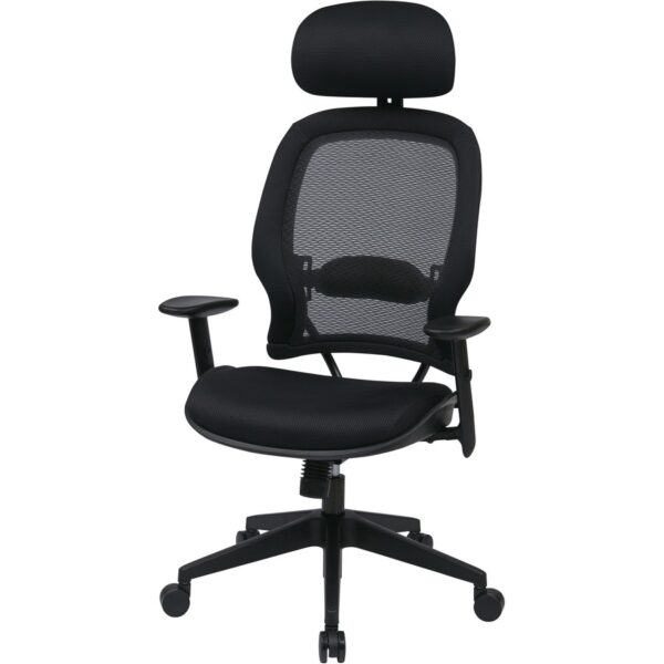 Office Star Professional Air Grid Chair with Adjustable Headrest - Image 2