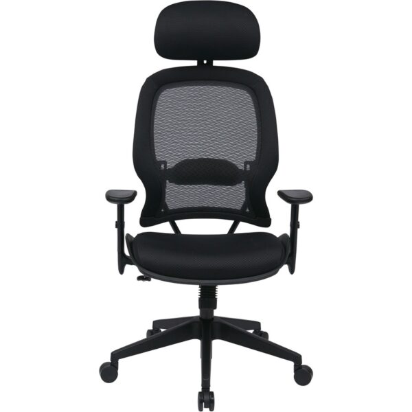 Office Star Professional Air Grid Chair with Adjustable Headrest - Image 5