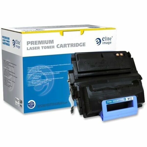 Elite Image Remanufactured Laser Toner Cartridge - Alternative for HP 45A (Q5945A) - Black - 1 Each