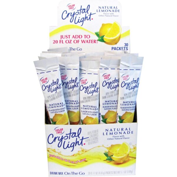 Crystal Light Crystal Light On-The-Go Mix Lemonade Sticks