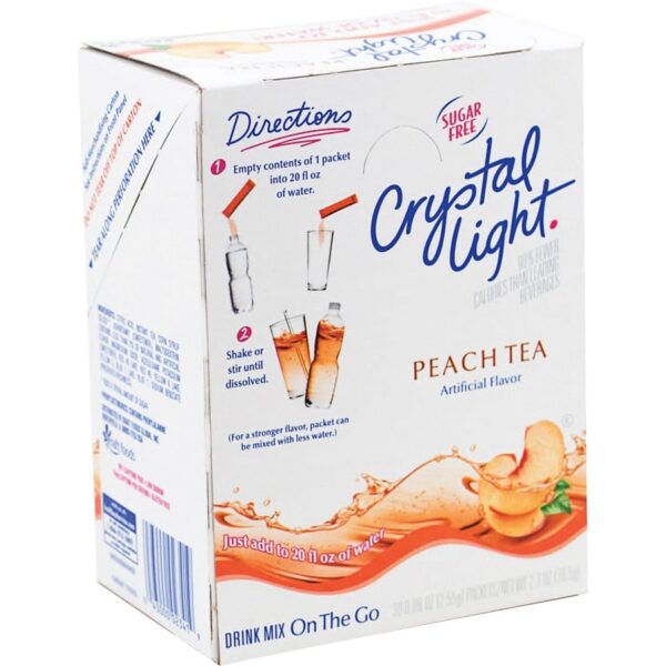 Crystal Light On-The-Go Mix Peach Sticks - Image 2