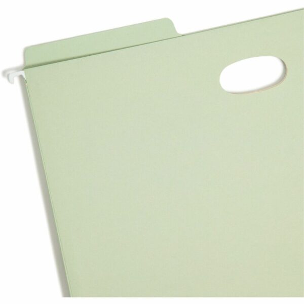 Smead FasTab 1/3 Tab Cut Legal Recycled Hanging Folder - Image 2