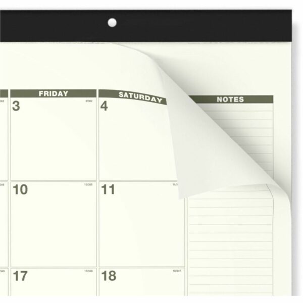 At-A-Glance Recycled Monthly Desk Pad, Standard, 22" x 17" - Image 4