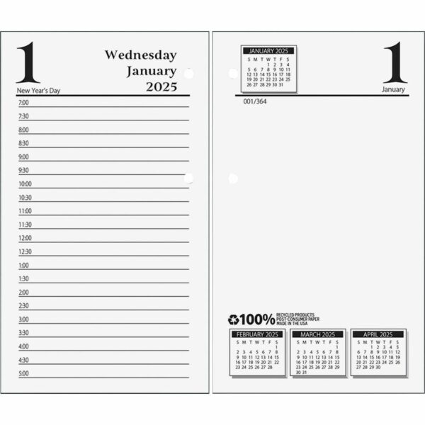 House of Doolittle No.17-Base Economy Calendar Refills