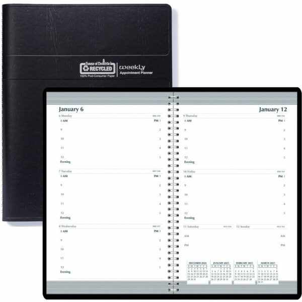 House of Doolittle Horizontal Format Recycled Weekly Planner