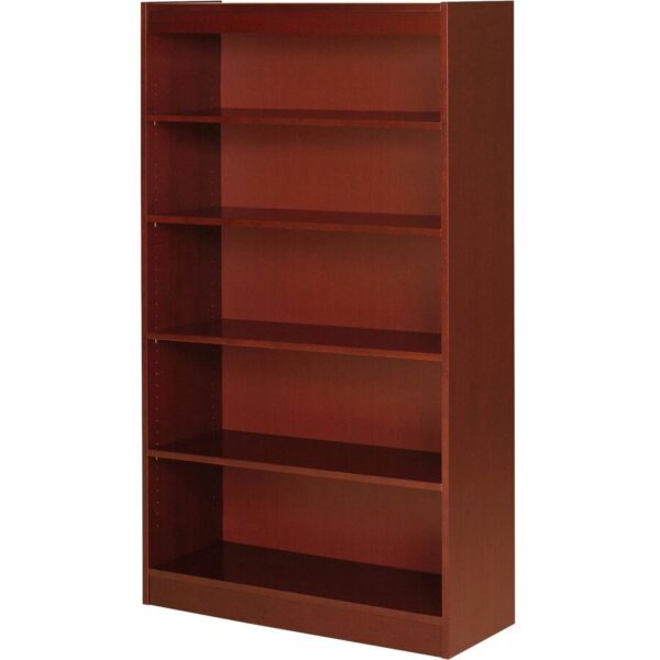 Lorell Panel End Hardwood Veneer Bookcase