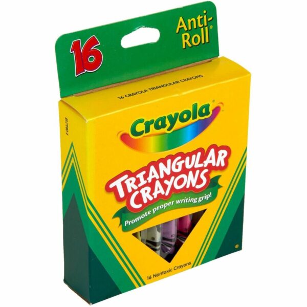 Crayola Triangular Anti-roll Crayons - Image 2