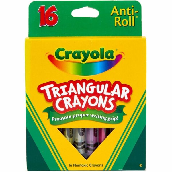 Crayola Triangular Anti-roll Crayons - Image 4