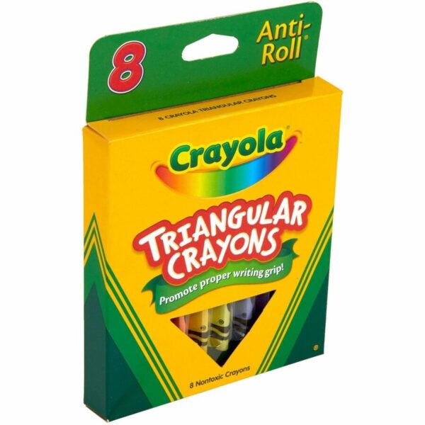 Crayola Triangular Anti-roll Crayons - Image 2