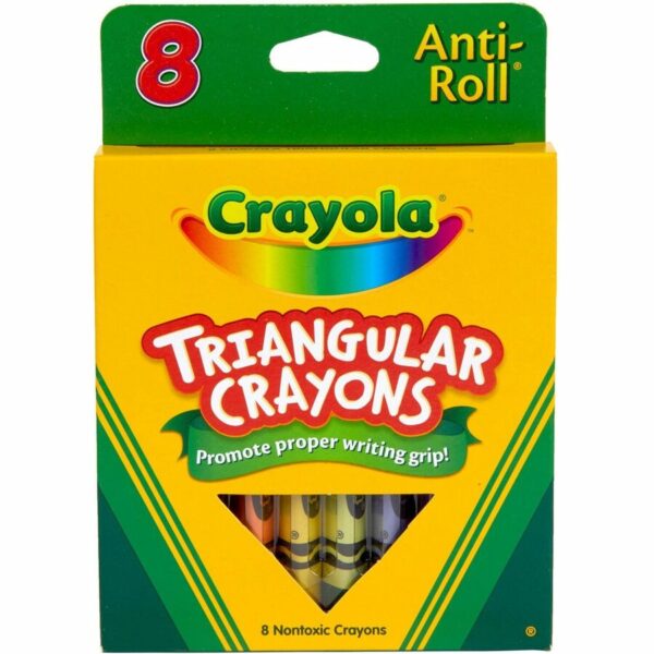 Crayola Triangular Anti-roll Crayons - Image 4