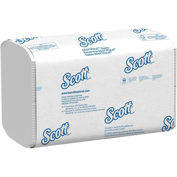 Scott Pro Scottfold Multifold Paper Towels with Fast-Drying Absorbency Pockets - Image 2