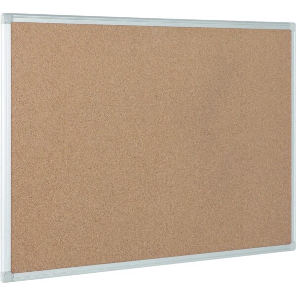 MasterVision Earth It! Aluminum Frame Cork Board - Image 2