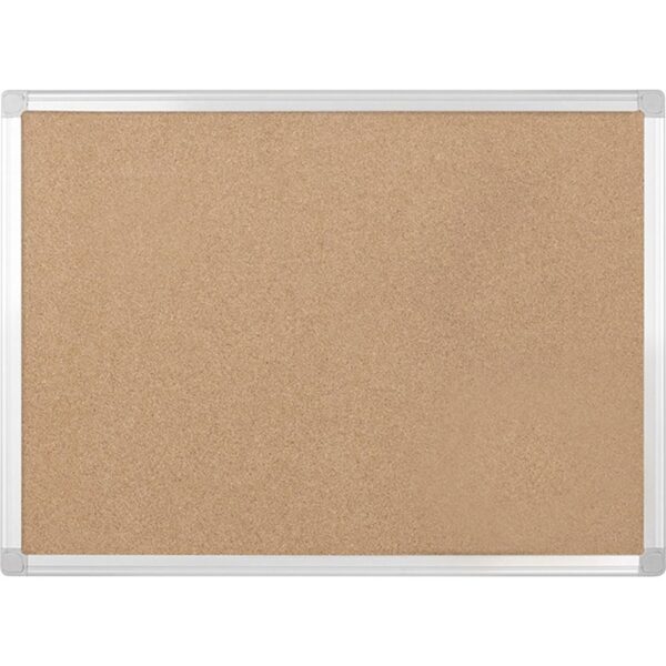 MasterVision Earth It! Aluminum Frame Cork Board