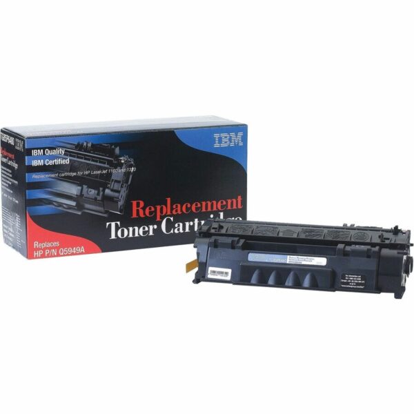 IBM Remanufactured Laser Toner Cartridge - Alternative for HP 53A (Q7553A, TG85P7001) - Black - 1 Each