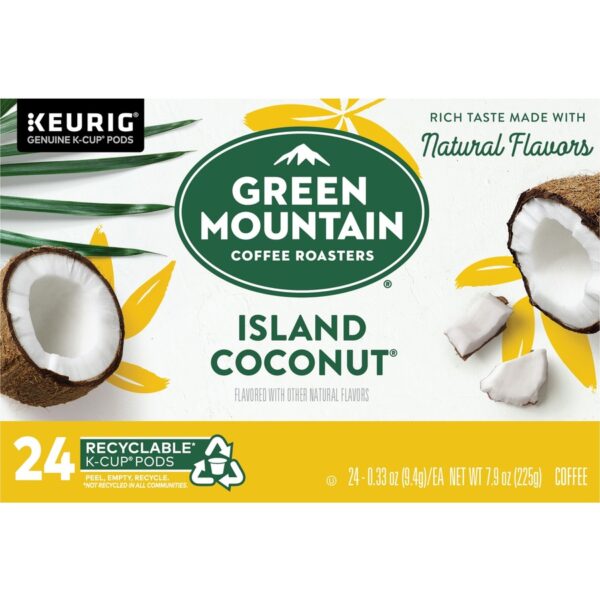 Green Mountain Coffee Roasters® K-Cup Island Coconut Coffee - Image 2